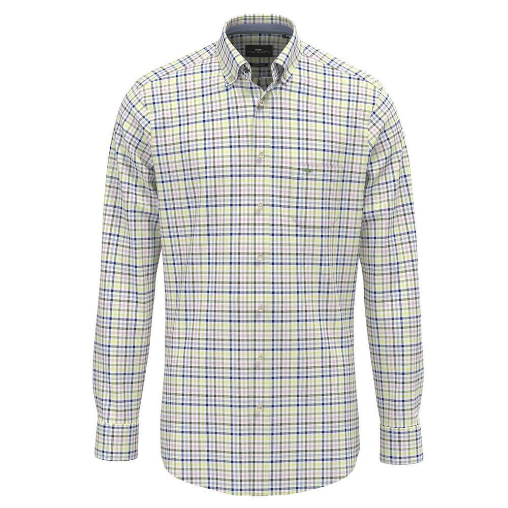Fynch-Hatton Multicolor Washed Oxford Shirt